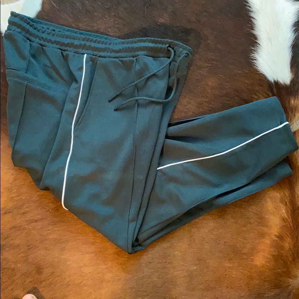 Pleated Track Pants